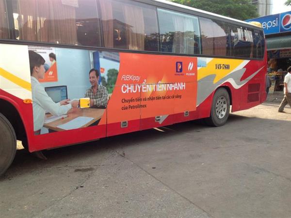 Quy trình thực hiện quảng cáo trên xe bus của Quảng cáo Tùng Dương